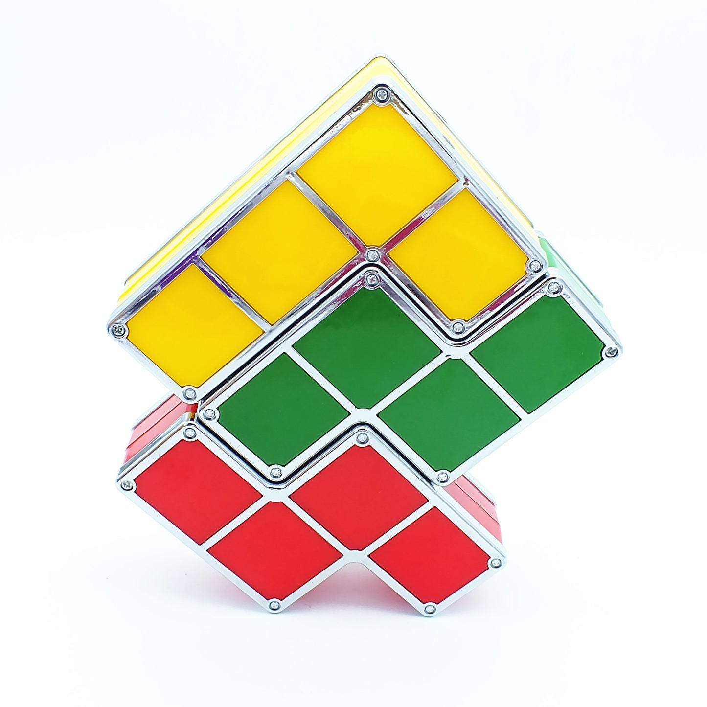 Lampe blocs colorés empilables